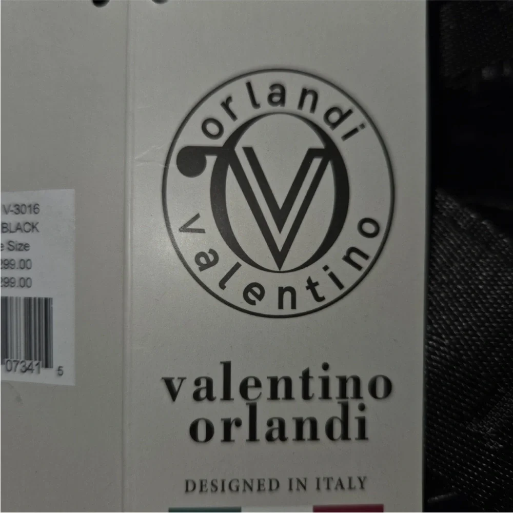 Valentino Orlandi Black Quilted Tote NWT Large one!